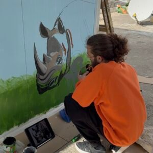 مساحة فن - رسم جداريات 🎨