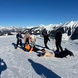 رحلة سكي في جبال بانسكو🎿